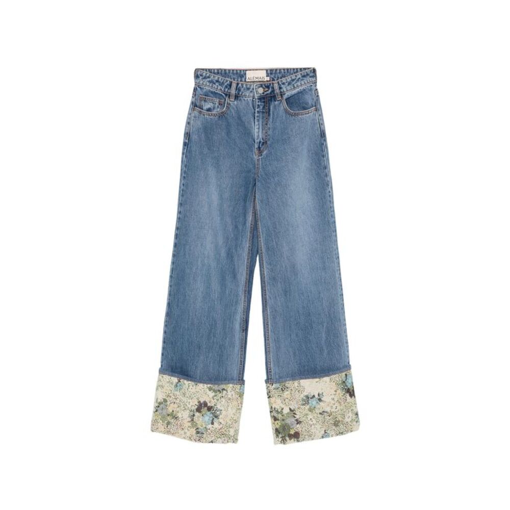 Alémais Blue Denim - Wide-Leg Jeans Women